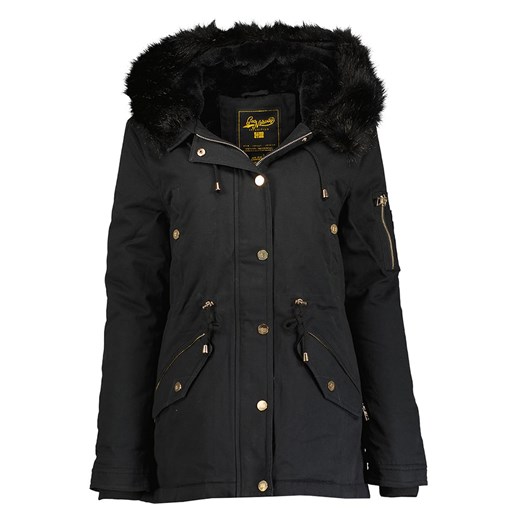 Geographical Norway Parka &quot;Boldina&quot; w kolorze czarnym ze sklepu Limango Polska w kategorii Kurtki damskie - zdjęcie 177451459