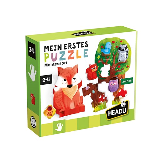 Headu Gra edukacyjna &quot;Moje pierwsze puzzle Montessori&quot;- 2+ ze sklepu Limango Polska w kategorii Zabawki - zdjęcie 177451897