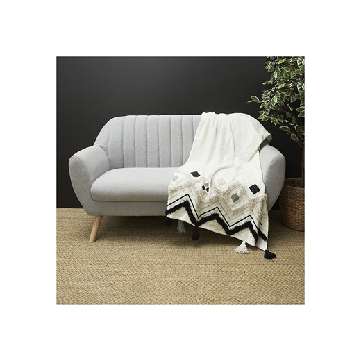 Ethnical Life Narzuta w kolorze białym - 150 x 130 cm ze sklepu Limango Polska w kategorii Tekstylia - zdjęcie 177451909