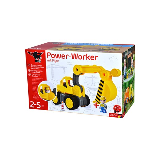 BIG Koparka z akcesoriami - 2+ onesize Limango Polska okazyjna cena