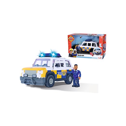 Feuerwehrmann Sam Samochodzik policyjny z akcesoriami - 3+ ze sklepu Limango Polska w kategorii Zabawki - zdjęcie 177452407