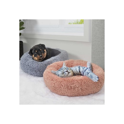 The Concept Factory Poduszka w kolorze jasnoróżowym dla kota - Ø 60 cm ze sklepu Limango Polska w kategorii Dla zwierząt - zdjęcie 177452999