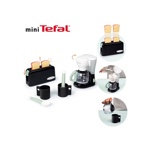 Smoby Zestaw śniadaniowy z ekspresem do kawy "Tefal" - 3+ onesize wyprzedaż Limango Polska