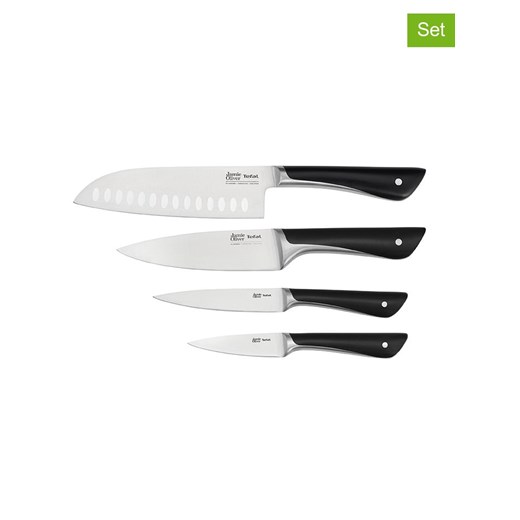 Tefal Noże (4 szt.) w kolorze czarnym Tefal onesize promocja Limango Polska