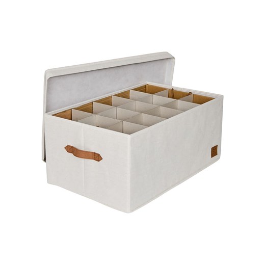 STORE IT Pudełko w kolorze beżowym na bombki - 58 x 25 x 36 cm Store It onesize promocyjna cena Limango Polska