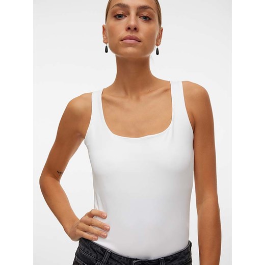 Vero Moda Top w kolorze białym Vero Moda XL okazyjna cena Limango Polska