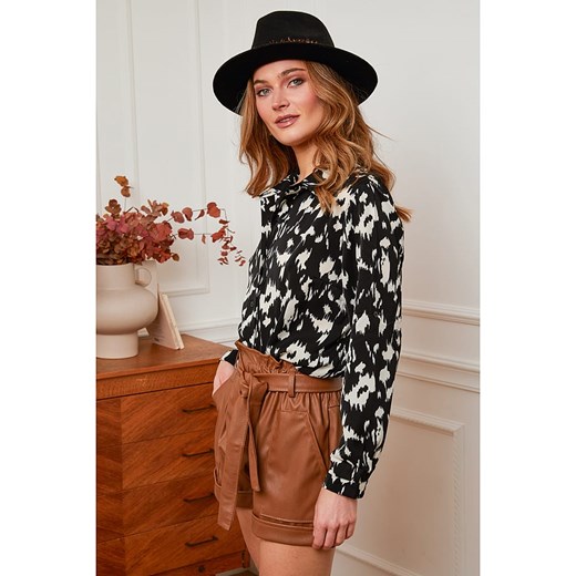 Plume Bluzka &quot;Olivier&quot; w kolorze czarno-białym Plume L okazja Limango Polska