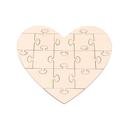 SUNNYSUE 16-częściowa drewniana układanka &quot;Serce&quot; - 3+ ze sklepu Limango Polska w kategorii Puzzle - zdjęcie 177457417