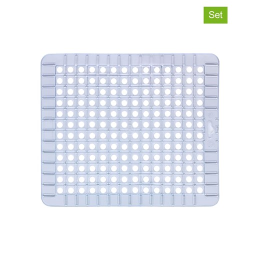 Wenko Wkłady (2 szt.) „Opal” do zlewu - dł. 31 x 26,5 cm ze sklepu Limango Polska w kategorii Akcesoria kuchenne - zdjęcie 177457739