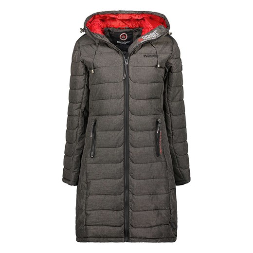 Canadian Peak Płaszcz pikowany &quot;Aromeak&quot; w kolorze antracytowym ze sklepu Limango Polska w kategorii Płaszcze damskie - zdjęcie 177459188