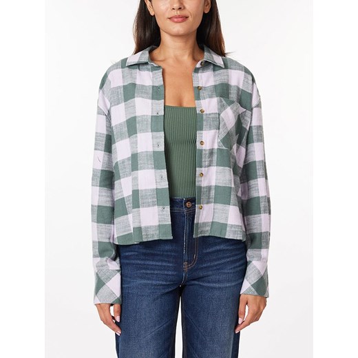 Scotch & Soda Koszula w kolorze fioletowo-oliwkowym L okazyjna cena Limango Polska