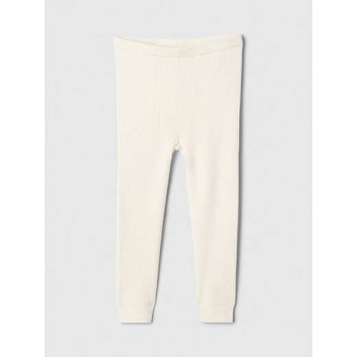 GAP Legginsy w kolorze kremowym ze sklepu Limango Polska w kategorii Spodnie i półśpiochy - zdjęcie 177459897
