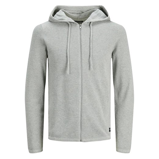 Jack &amp; Jones Kardigan &quot;Hill&quot; w kolorze jasnoszarym ze sklepu Limango Polska w kategorii Swetry męskie - zdjęcie 177460029