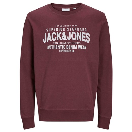 Jack &amp; Jones Bluza &quot;Jeans&quot; w kolorze bordowym ze sklepu Limango Polska w kategorii Bluzy męskie - zdjęcie 177460039