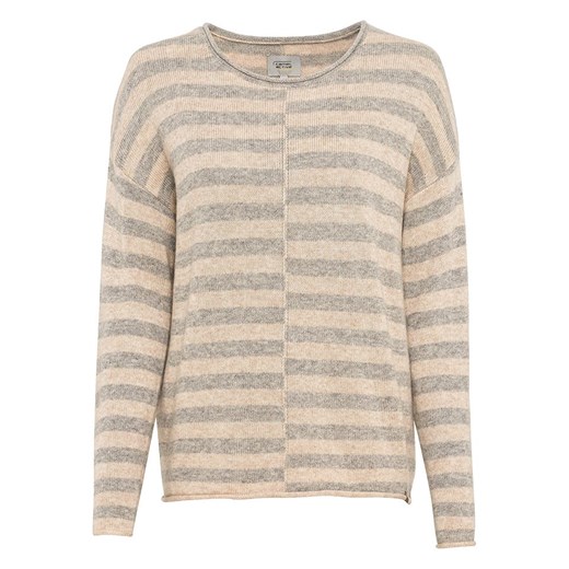Camel Active Sweter w kolorze beżowo-szarym ze sklepu Limango Polska w kategorii Swetry damskie - zdjęcie 177461467