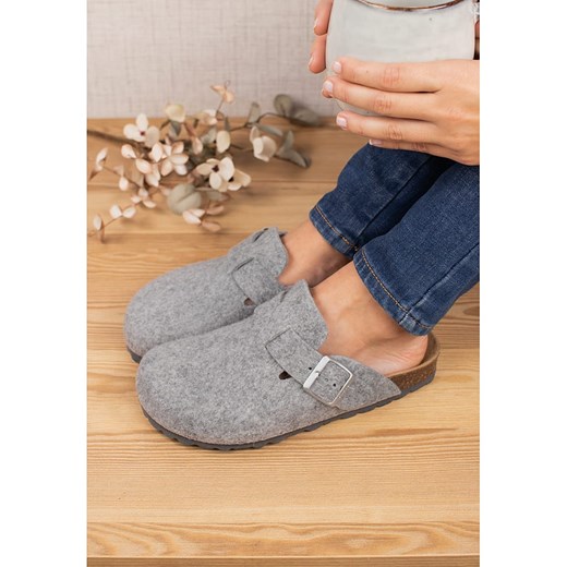 billowy Chodaki w kolorze szarym ze sklepu Limango Polska w kategorii Klapki damskie - zdjęcie 177462097