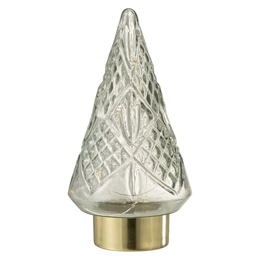 J Line Figurka dekoracyjna LED w kolorze złotym - 13 x 24,5 x 13 cm ze sklepu Limango Polska w kategorii Dekoracje - zdjęcie 177463015
