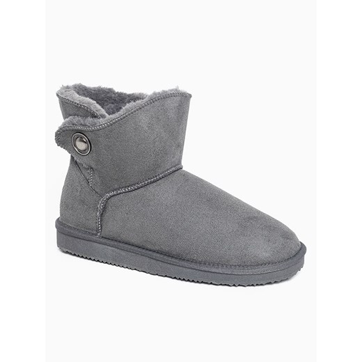 ISLAND BOOT Botki zimowe "Catalina" w kolorze szarym Island Boot 41 Limango Polska okazyjna cena