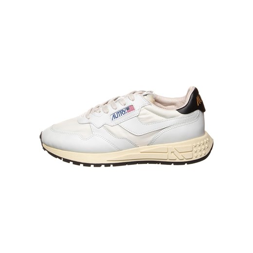 AUTRY Skórzane sneakersy &quot;Reelwind Low&quot; w kolorze biało-czarnym ze sklepu Limango Polska w kategorii Buty sportowe damskie - zdjęcie 177464085
