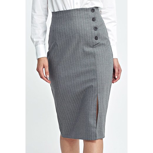Nife Spódnica w kolorze szarym Nife 38 wyprzedaż Limango Polska
