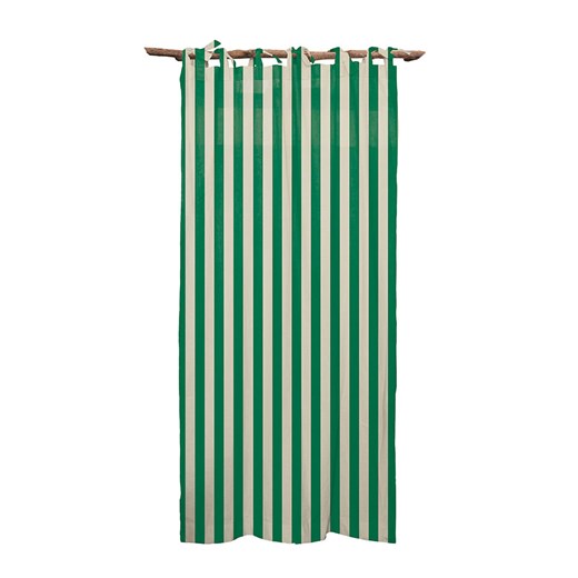 Folkifreckles Zasłona w kolorze zielonym - 245 x 137 cm ze sklepu Limango Polska w kategorii Zasłony - zdjęcie 177464355
