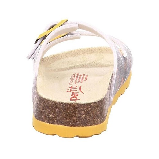 superfit Klapki w kolorze antracytowo-pomarańczowym Superfit 24 wyprzedaż Limango Polska