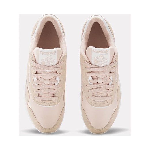 Reebok Skórzane sneakersy &quot;Clasic Nylon&quot; w kolorze jasnoróżowym Reebok 37,5 wyprzedaż Limango Polska
