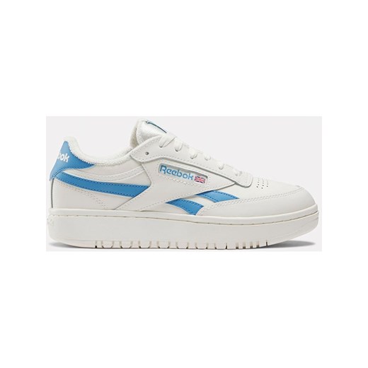 Reebok Skórzane sneakersy &quot;Club C Double Revenge&quot; w kolorze błękitno-szarym ze sklepu Limango Polska w kategorii Buty sportowe damskie - zdjęcie 177465086