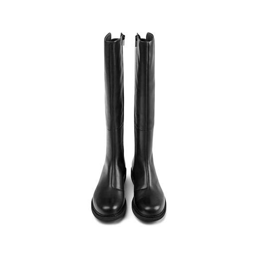 Camper Skórzane kozaki w kolorze czarnym Camper 37 promocja Limango Polska