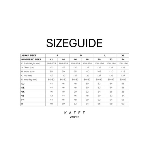 Kaffe Spodnie chino w kolorze antracytowym Kaffe 42 promocyjna cena Limango Polska