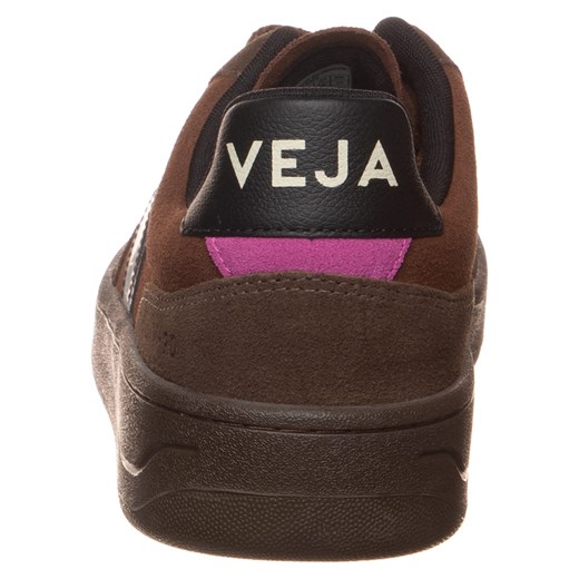 Veja Skórzane sneakersy &quot;V 90&quot; w kolorze jasnobrązowo-brązowym Veja 44 okazyjna cena Limango Polska
