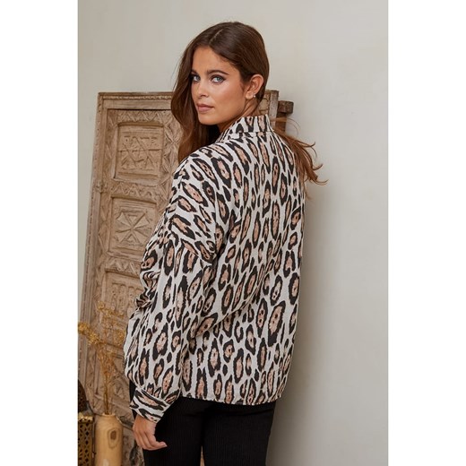 Joséfine Koszula &quot;Samuelle&quot; w kolorze biało-jasnobrązowym Joséfine S okazja Limango Polska