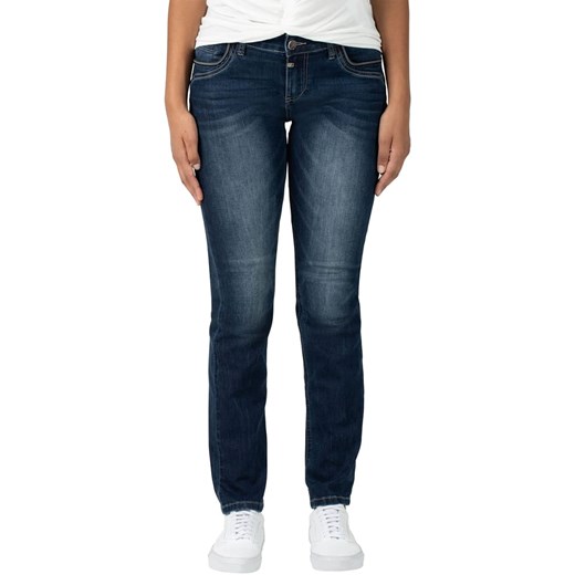 Timezone Dżinsy &quot;Tahila&quot; - Slim fit - w kolorze granatowym ze sklepu Limango Polska w kategorii Jeansy damskie - zdjęcie 177470056