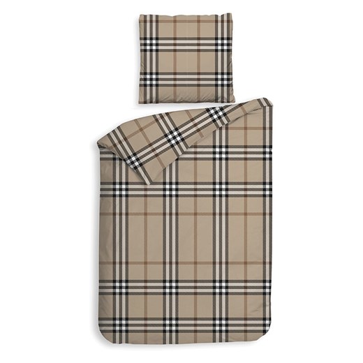 HNL Komplet pościeli flanelowej &quot;Leonardo&quot; w kolorze beżowym ze sklepu Limango Polska w kategorii Pościele - zdjęcie 177470249