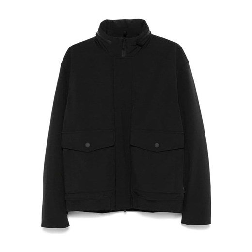 Woolrich Puchowa kurtka softshellowa w kolorze czarnym ze sklepu Limango Polska w kategorii Kurtki męskie - zdjęcie 177471329
