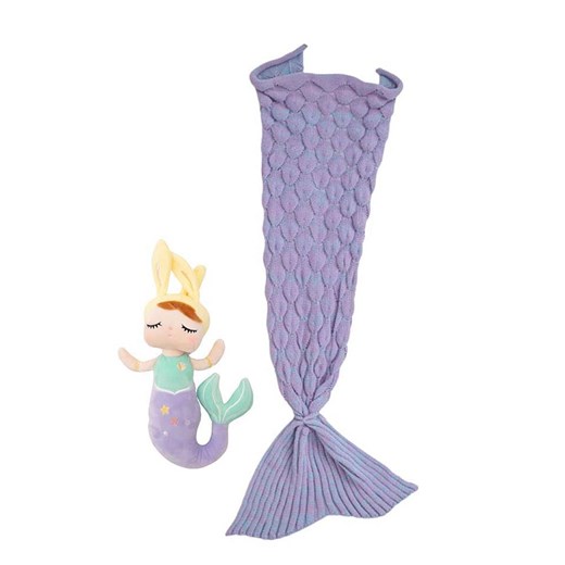 Crochetts 2-częściowy zestaw "Doll Luna" w kolorze fioletowym Crochetts onesize okazja Limango Polska