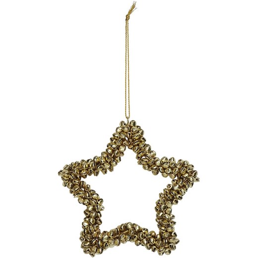 Kersten Dekoracyjna zawieszka &quot;Star&quot; w kolorze złotym - 14 x 14 cm ze sklepu Limango Polska w kategorii Dekoracje bożonarodzeniowe - zdjęcie 177472158