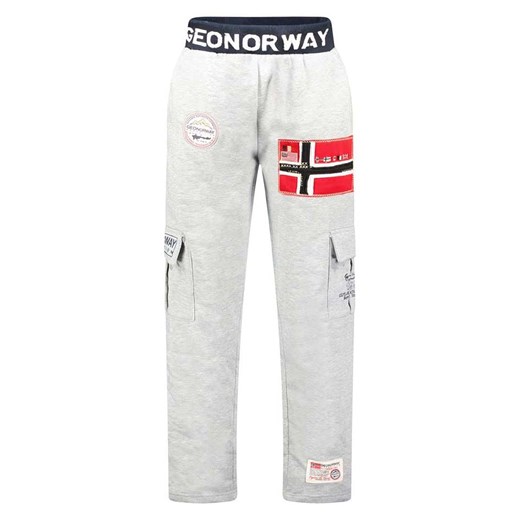 Geographical Norway Spodnie dresowe &quot;MyCargo&quot; w kolorze szarym ze sklepu Limango Polska w kategorii Spodnie chłopięce - zdjęcie 177472498