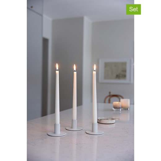 Liljeholmens Candle Świece (8 szt.) &quot;Prisma&quot; w kolorze białym ze sklepu Limango Polska w kategorii Świece i dyfuzory - zdjęcie 177472695