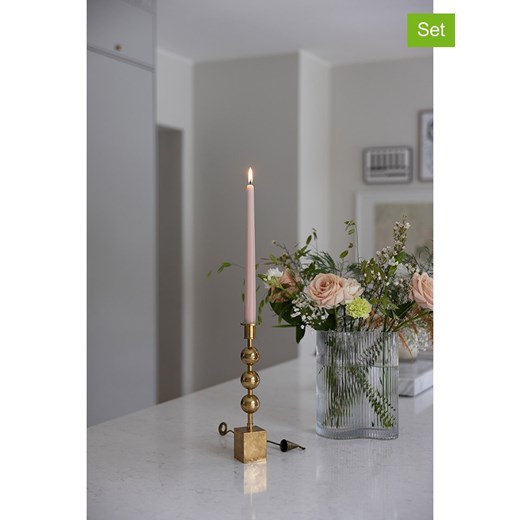 Liljeholmens Candle Świece (8 szt.) &quot;Prisma&quot; w kolorze jasnoróżowym ze sklepu Limango Polska w kategorii Świece i dyfuzory - zdjęcie 177472697