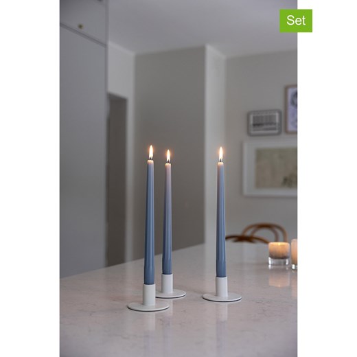 Liljeholmens Candle Świece (8 szt.) &quot;Prisma&quot; w kolorze niebieskim ze sklepu Limango Polska w kategorii Świece i dyfuzory - zdjęcie 177472698