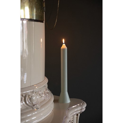 Liljeholmens Candle Świeca &quot;Anna&quot; w kolorze zielonym - wys. 36 cm x Ø 3,9 cm ze sklepu Limango Polska w kategorii Świece i dyfuzory - zdjęcie 177472705