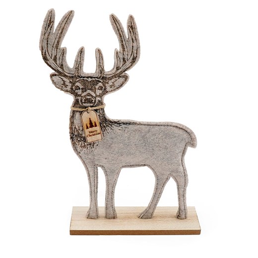 SiL Interiors Figurka dekoracyjna &quot;Reindeer&quot; w kolorze brązowym - 30 x 18 x 5 cm ze sklepu Limango Polska w kategorii Dekoracje - zdjęcie 177472785