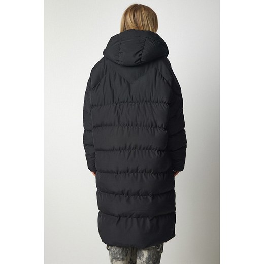 Happiness Istanbul Płaszcz pikowany w kolorze czarnym Happiness Istanbul 38 wyprzedaż Limango Polska