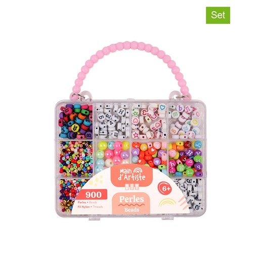 MGM 900-częściowy zestaw koralików - 6+ ze sklepu Limango Polska w kategorii Zabawki - zdjęcie 177473277