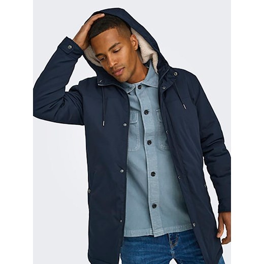 ONLY &amp; SONS Parka w kolorze granatowym Only & Sons S okazyjna cena Limango Polska