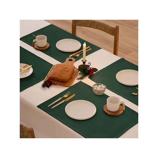 Mint Rugs Podkładki stołowe (2 szt.) &quot;Christmas&quot; w kolorze zielonym - Mint Rugs onesize wyprzedaż Limango Polska