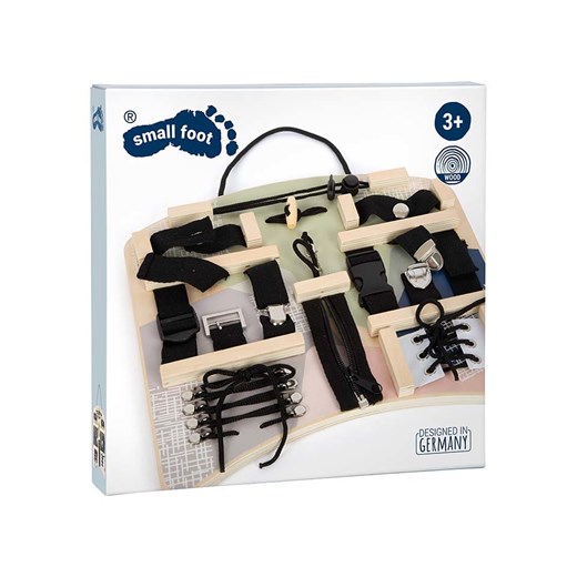 small foot Tablica motoryczna &quot;Locks and fastenings&quot; - 3+ ze sklepu Limango Polska w kategorii Zabawki - zdjęcie 177473789