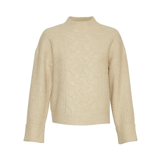 MOSS COPENHAGEN Sweter &quot;Chastine Peggy&quot; w kolorze beżowym ze sklepu Limango Polska w kategorii Swetry damskie - zdjęcie 177474168