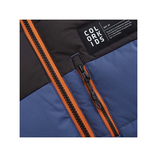 Color Kids Kurtka pikowana w kolorze niebieskim Color Kids 134 wyprzedaż Limango Polska